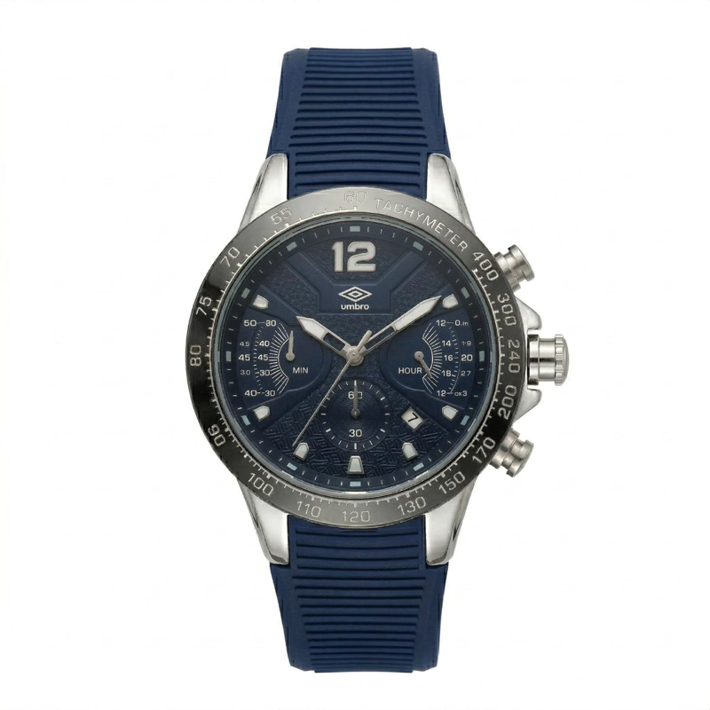 RELOJ ANALOGO HOMBRE UMBRO PLUS AZUL UMBP-1500-93 - 2