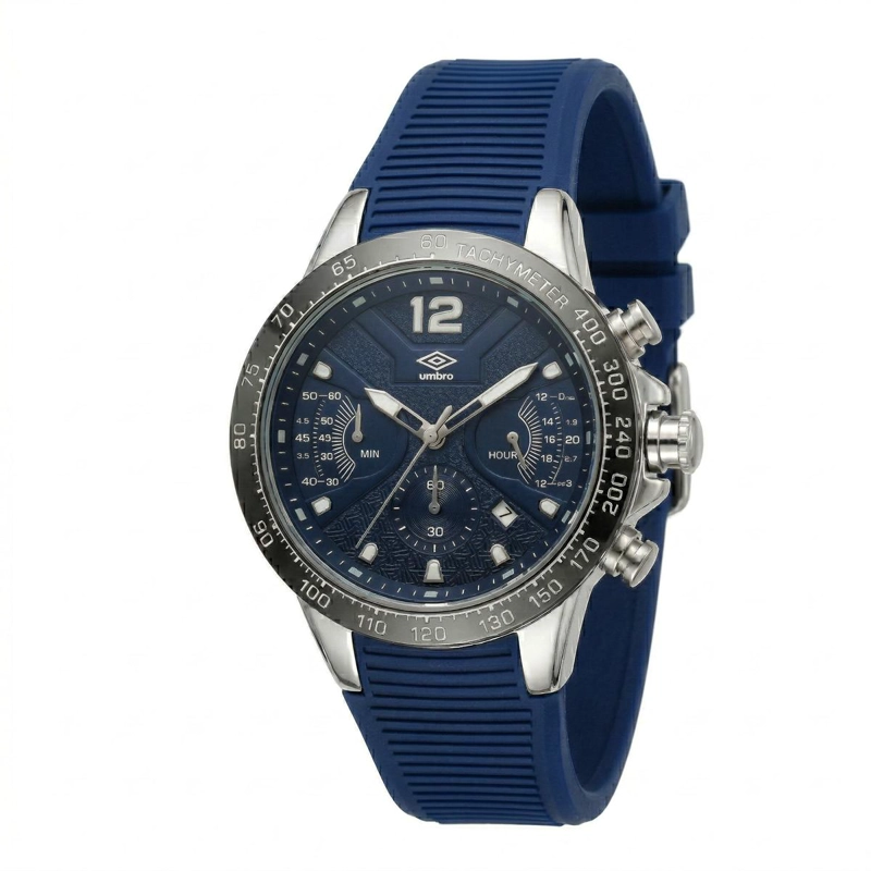 RELOJ ANALOGO HOMBRE UMBRO PLUS AZUL UMBP-1500-93 - 3