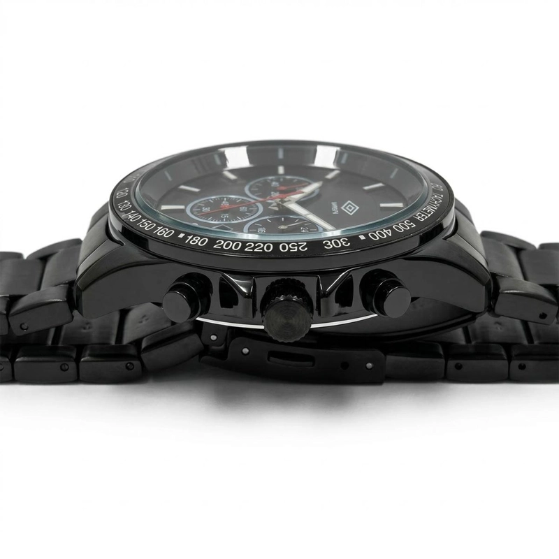 RELOJ ANALOGO HOMBRE UMBRO PLUS NEGRO UMBP-1500-158 - 1