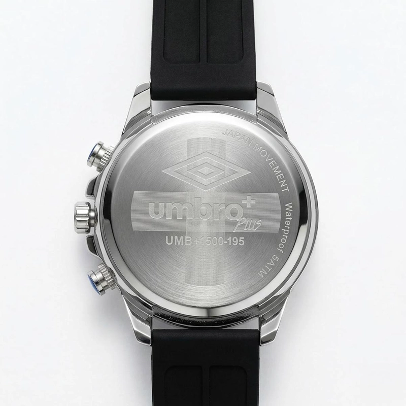 RELOJ ANALOGO HOMBRE UMBRO PLUS NEGRO UMBP-1500-195 - 4