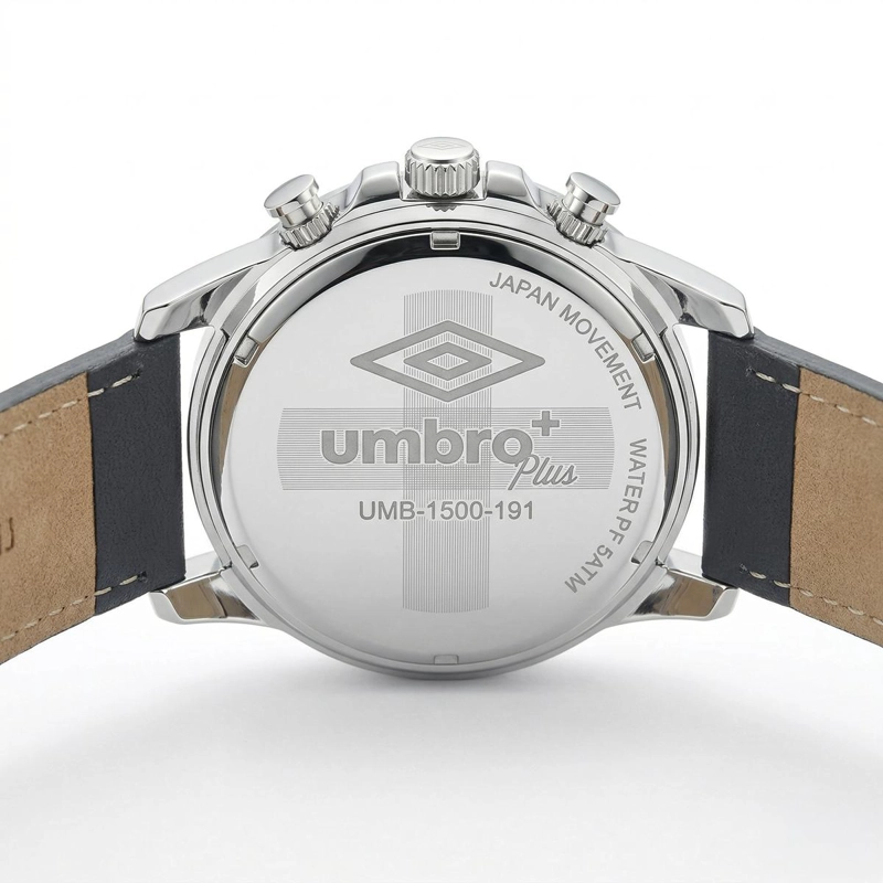 RELOJ ANALOGO HOMBRE UMBRO PLUS NEGRO UMBP-1500-191 - 4
