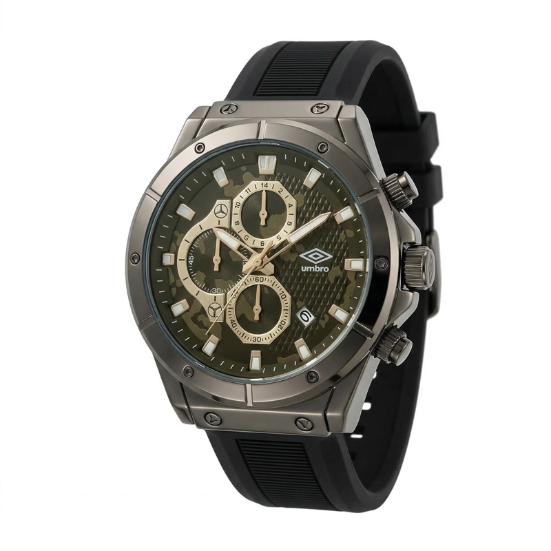 RELOJ ANALOGO HOMBRE UMBRO PLUS NEGRO UMBP-1500-161 - 3