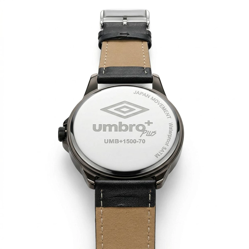 RELOJ ANALOGO HOMBRE UMBRO PLUS NEGRO UMBP-1500-70 - 4