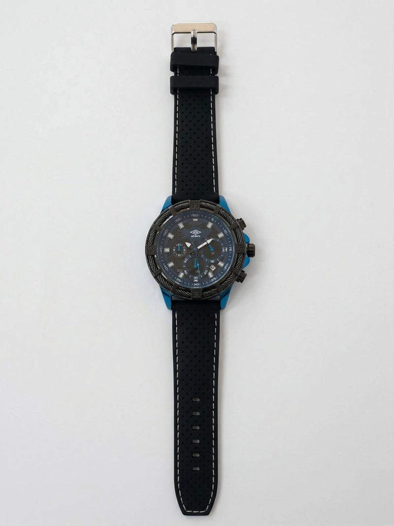 RELOJ ANALOGO HOMBRE UMBRO PLUS NEGRO UMBP-1500-66 - 4
