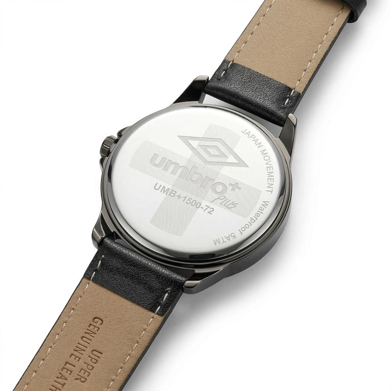 RELOJ ANALOGO HOMBRE UMBRO PLUS NEGRO UMBP-1500-63 - 3