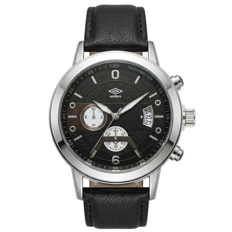 RELOJ ANALOGO HOMBRE UMBRO PLUS NEGRO UMBP-1500-202 - 2