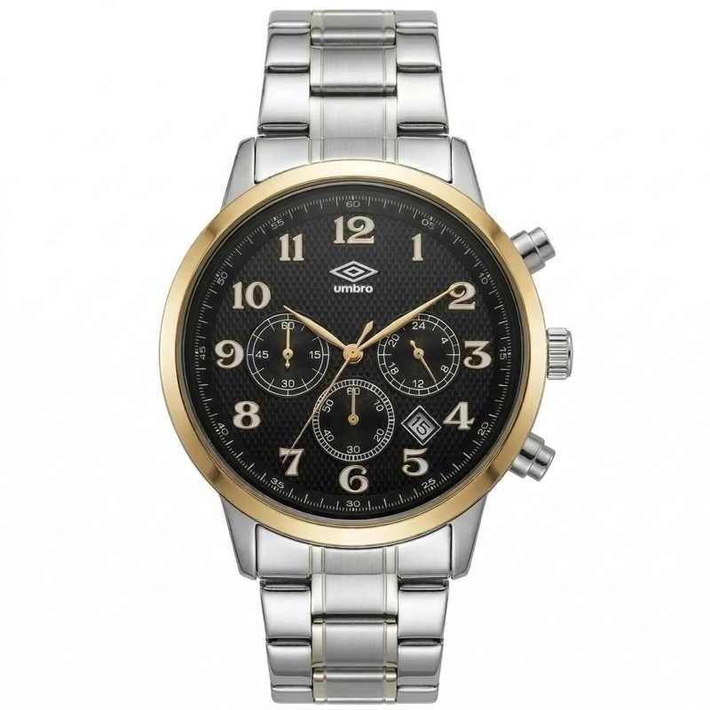 RELOJ ANALOGO HOMBRE UMBRO PLUS PLATEADO UMBP-1500-167 - 2