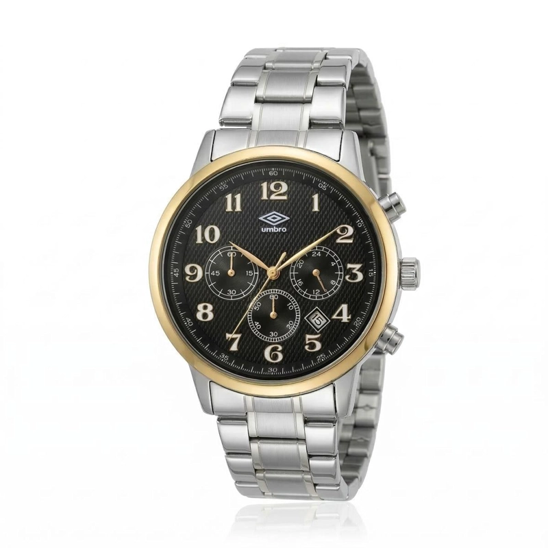 RELOJ ANALOGO HOMBRE UMBRO PLUS PLATEADO UMBP-1500-167 - 5