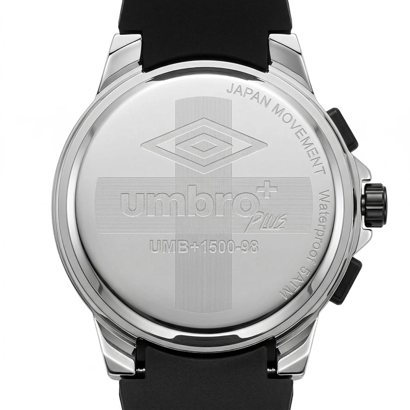 RELOJ ANALOGO HOMBRE UMBRO PLUS NEGRO UMBP-1500-98 - 1
