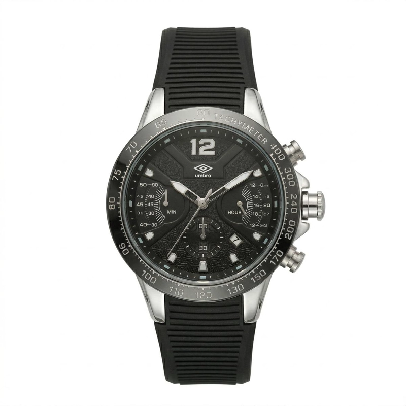 RELOJ ANALOGO HOMBRE UMBRO PLUS NEGRO UMBP-1500-95 - 2