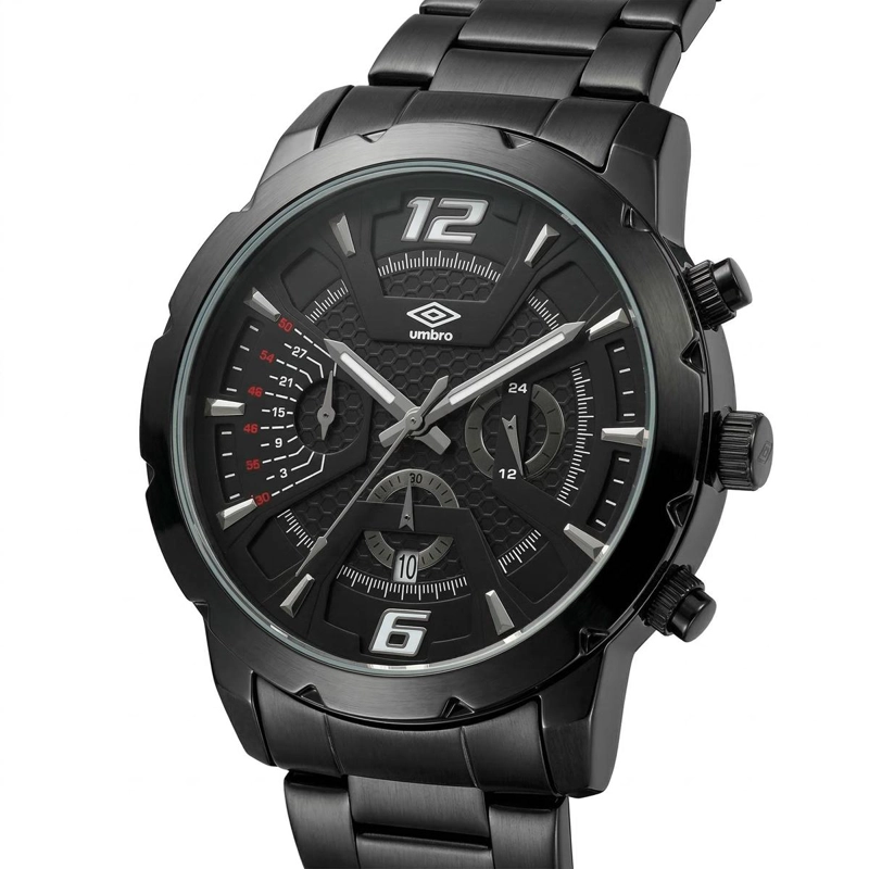 RELOJ ANALOGO HOMBRE UMBRO PLUS NEGRO UMBP-1500-81 - 3