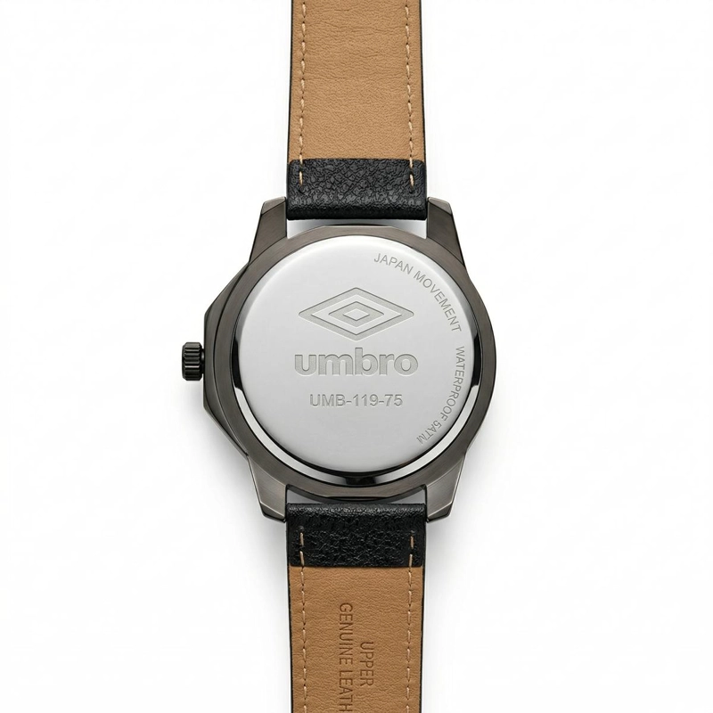 RELOJ ANALOGO HOMBRE UMBRO PLUS NEGRO UMBP-1500-75 - 3