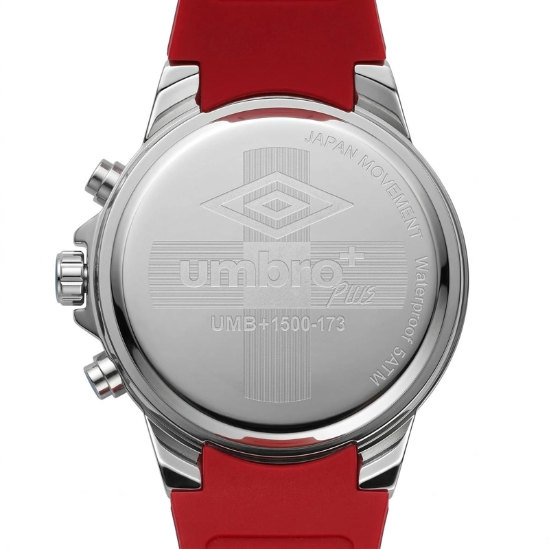 RELOJ ANALOGO HOMBRE UMBRO PLUS ROJO UMBP-1500-173 - 1