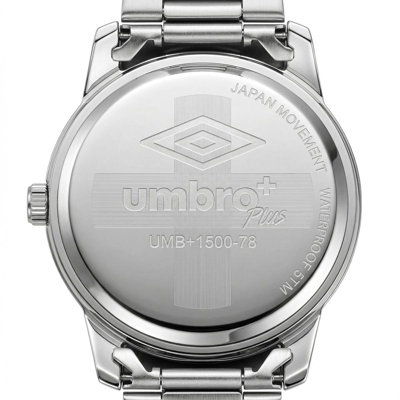 RELOJ ANALOGO HOMBRE UMBRO PLUS PLATEADO UMBP-1500-78 - 4