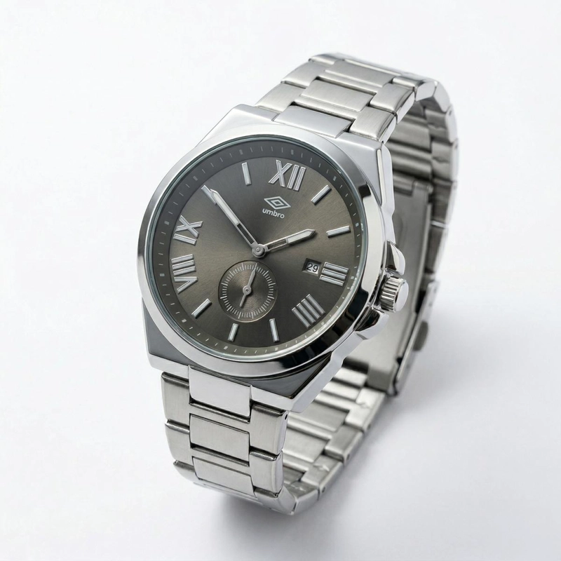 RELOJ ANALOGO HOMBRE UMBRO PLUS PLATEADO UMBP-1500-212 - 3
