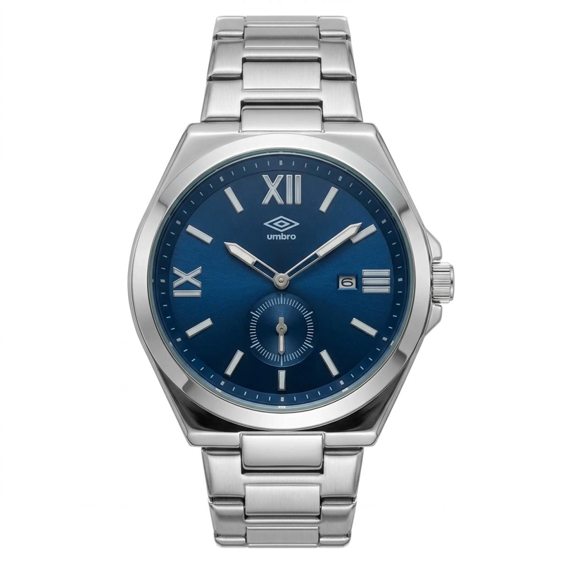 RELOJ ANALOGO HOMBRE UMBRO PLUS PLATEADO UMBP-1500-211 - 2