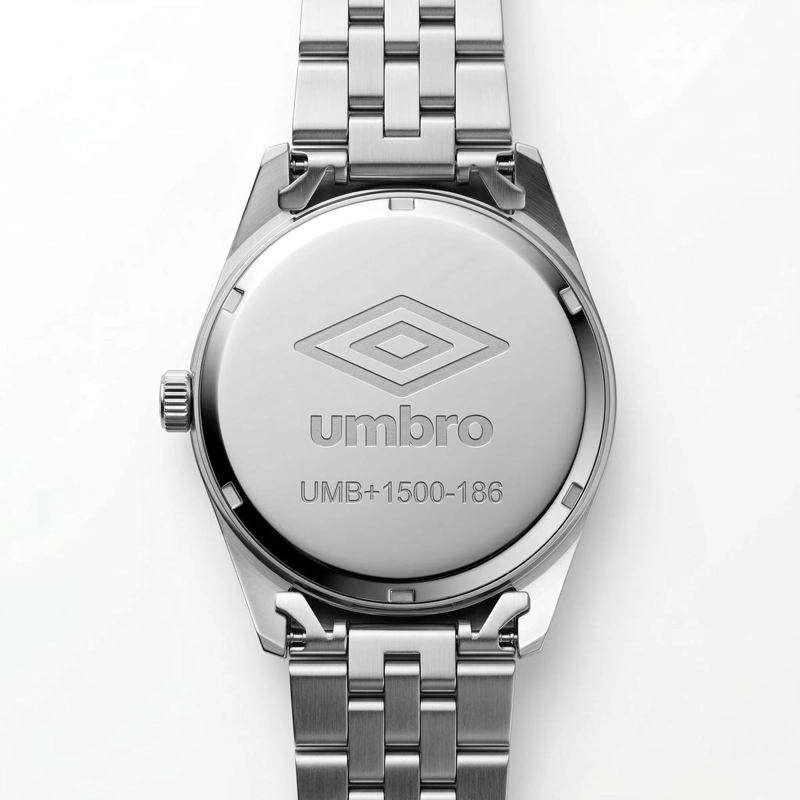 RELOJ ANALOGO HOMBRE UMBRO PLUS PLATEADO UMBP-1500-186 - 1