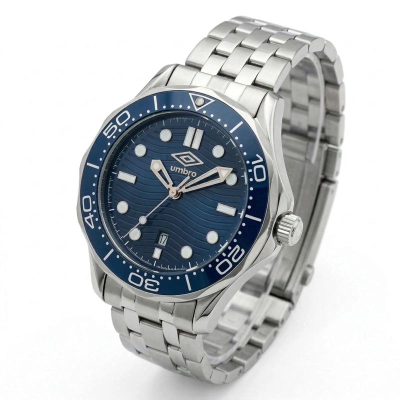 RELOJ ANALOGO HOMBRE UMBRO PLUS PLATEADO UMBP-1500-186 - 3