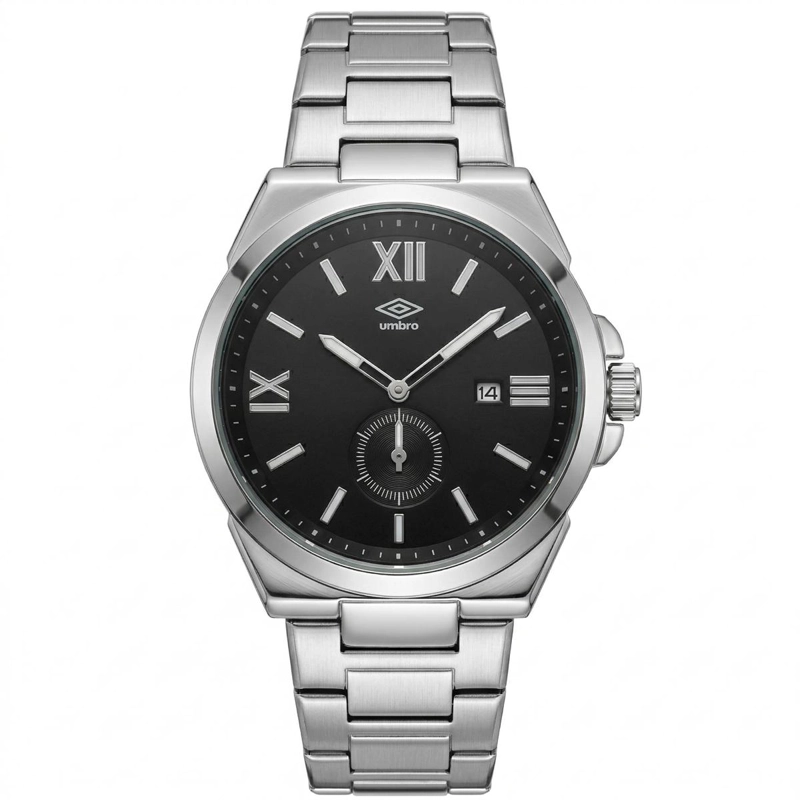 RELOJ ANALOGO HOMBRE UMBRO PLUS PLATEADO UMBP-1500-210 - 2