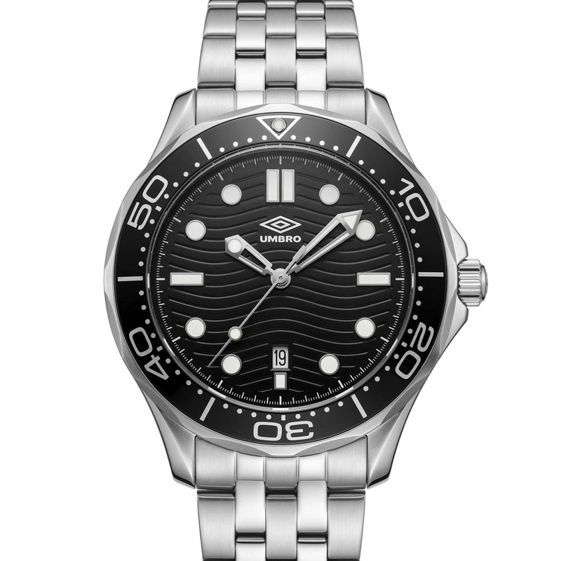 RELOJ ANALOGO HOMBRE UMBRO PLUS PLATEADO UMBP-1500-184 - 1