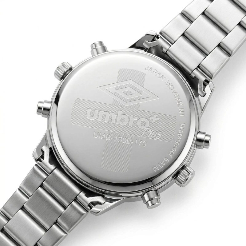 RELOJ ANALOGO HOMBRE UMBRO PLUS PLATEADO UMBP-1500-170 - 1