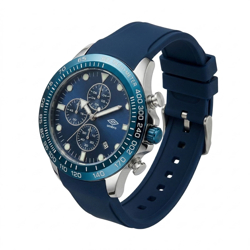RELOJ ANALOGO HOMBRE UMBRO PLUS AZUL UMBP-1500-111 - 2