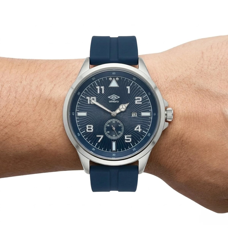 RELOJ ANALOGO DIGITAL HOMBRE UMBRO PLUS AZUL UMBP-1500-147 - 3