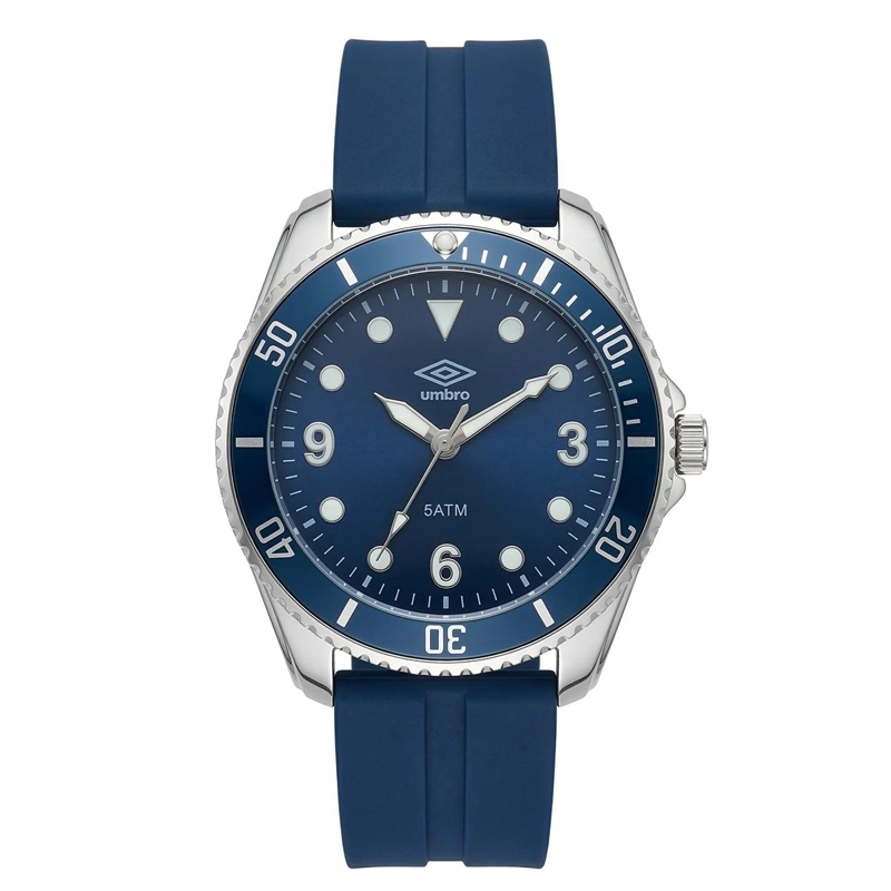 RELOJ ANALOGO HOMBRE UMBRO PLUS AZUL UMBP-1500-152 - 1