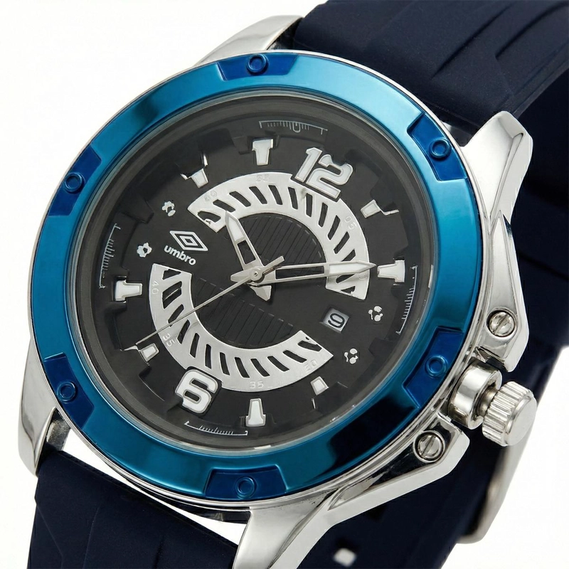 RELOJ ANALOGO HOMBRE UMBRO PLUS AZUL UMBP-1500-77 - 5