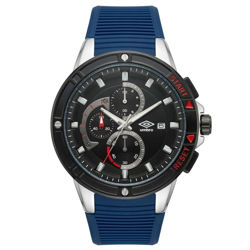 RELOJ ANALOGO HOMBRE UMBRO PLUS AZUL UMBP-1500-87 - 1