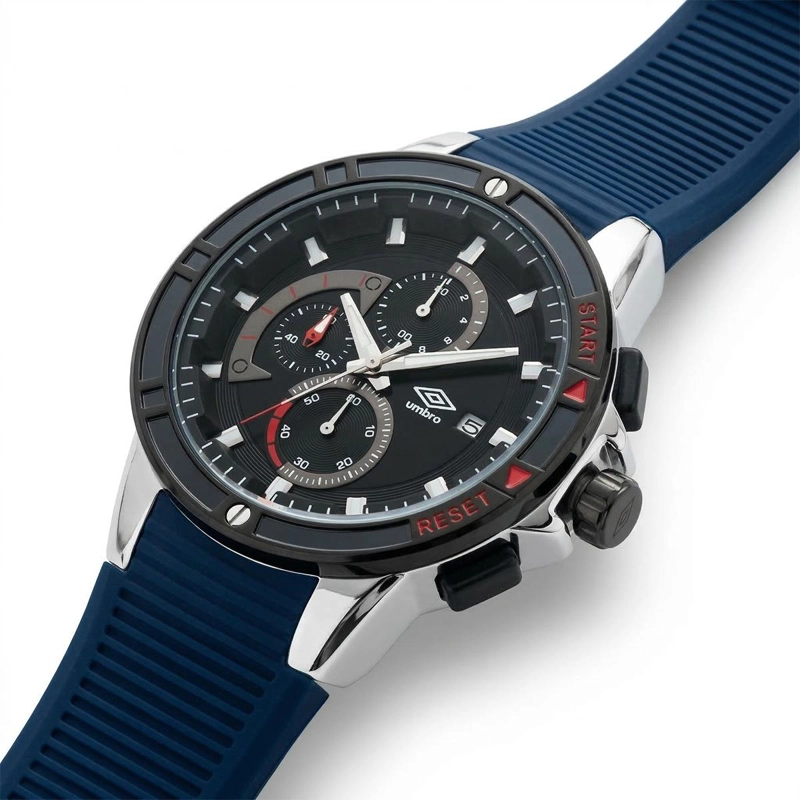 RELOJ ANALOGO HOMBRE UMBRO PLUS AZUL UMBP-1500-87 - 2