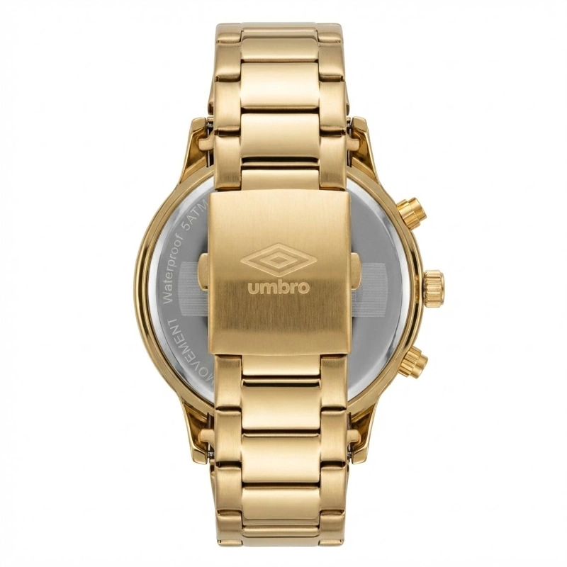 RELOJ ANALOGO HOMBRE UMBRO PLUS DORADO UMBP-1500-101 - 3