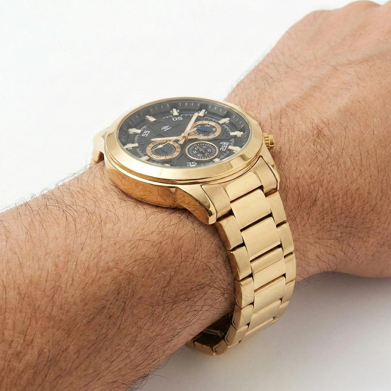 RELOJ ANALOGO HOMBRE UMBRO PLUS DORADO UMBP-1500-101 - 4