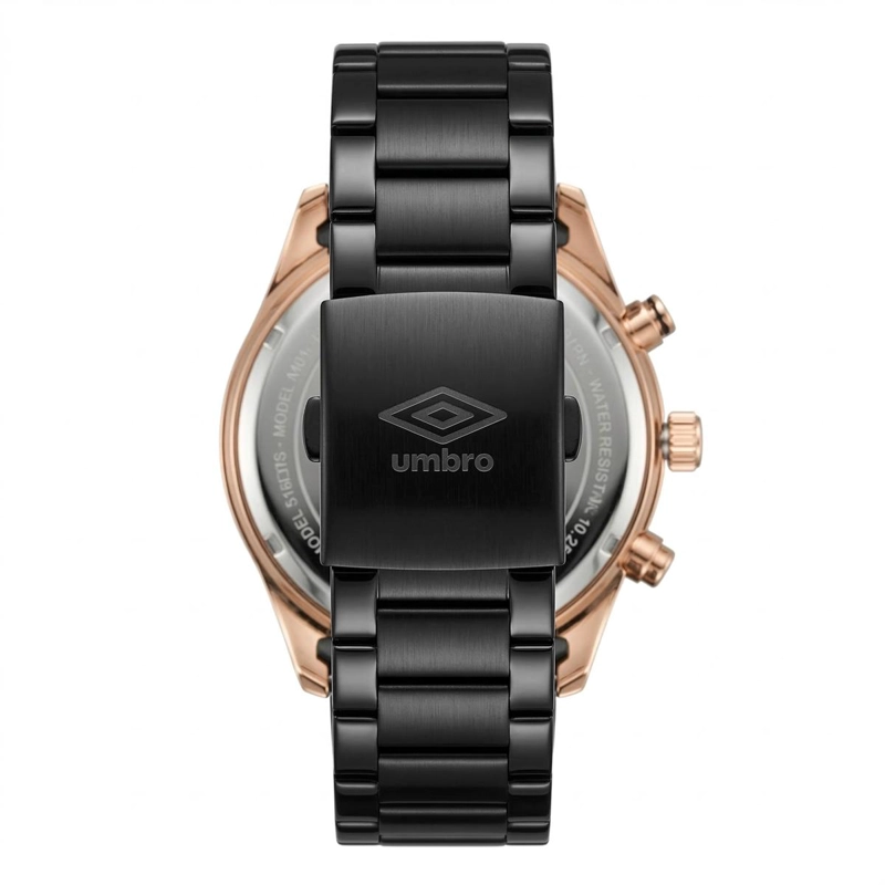 RELOJ ANALOGO HOMBRE UMBRO PLUS NEGRO UMBP-1500-117 - 3