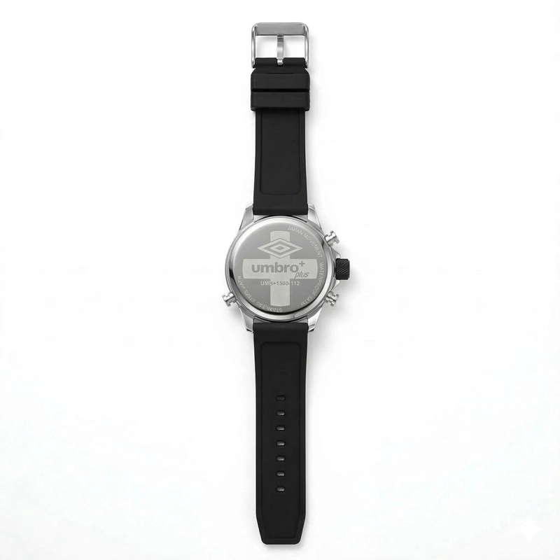RELOJ ANALOGO HOMBRE UMBRO PLUS NEGRO UMBP-1500-112 - 3