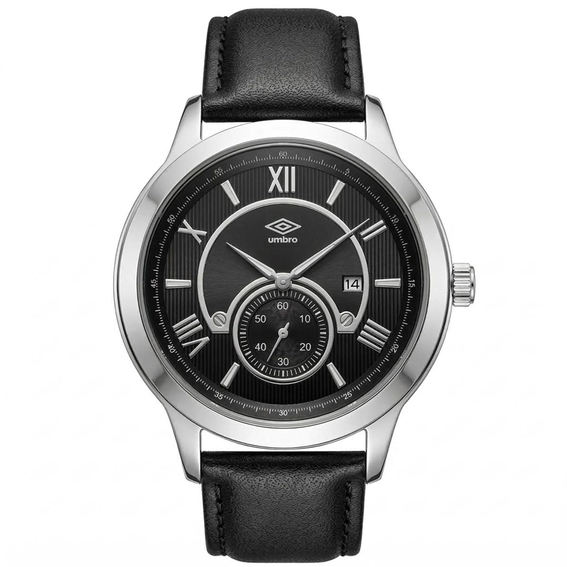 RELOJ ANALOGO HOMBRE UMBRO PLUS NEGRO UMBP-1500-133 - 1