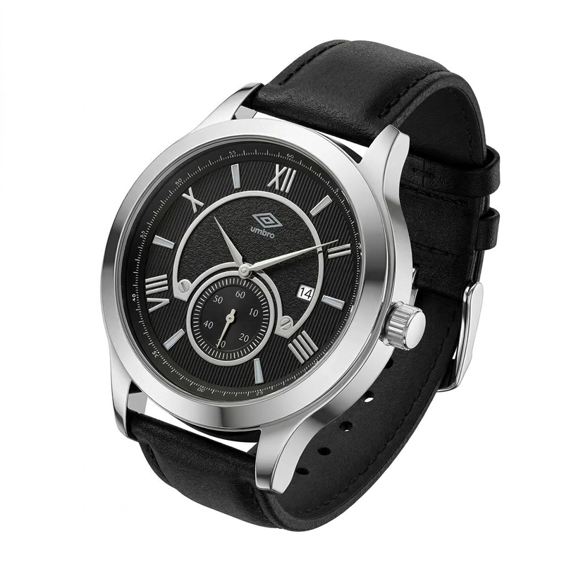 RELOJ ANALOGO HOMBRE UMBRO PLUS NEGRO UMBP-1500-133 - 2