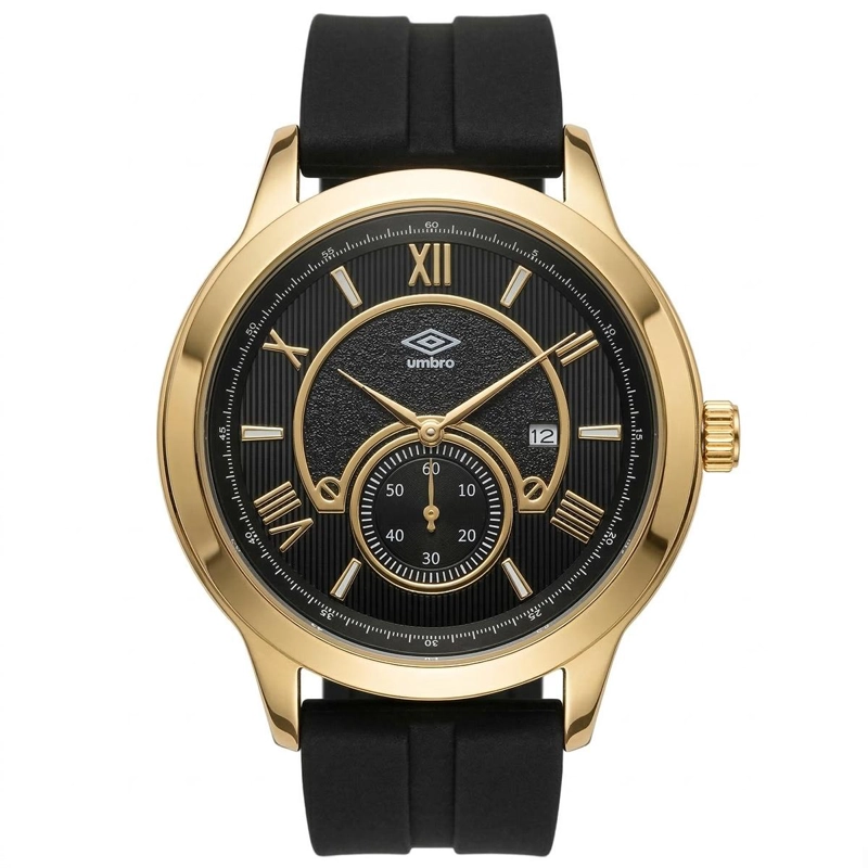 RELOJ ANALOGO HOMBRE UMBRO PLUS NEGRO UMBP-1500-134 - 1