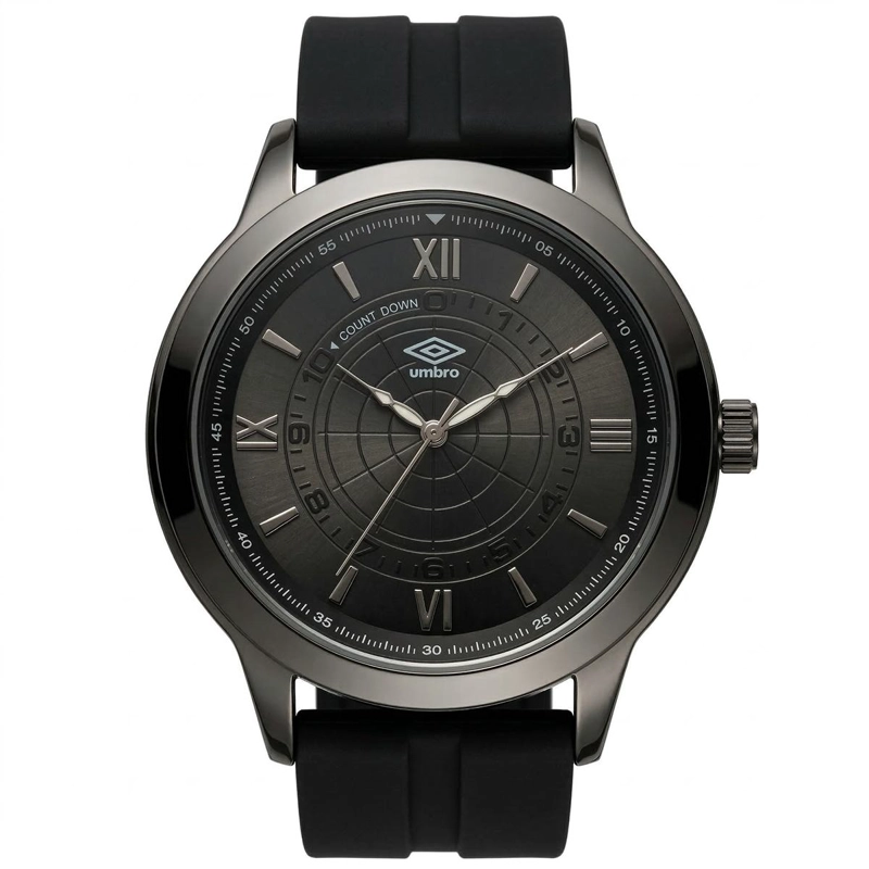 RELOJ ANALOGO HOMBRE UMBRO PLUS NEGRO UMBP-1500-149 - 1
