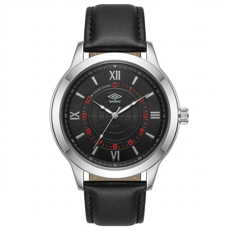 RELOJ ANALOGO HOMBRE UMBRO PLUS NEGRO UMBP-1500-151 - 1