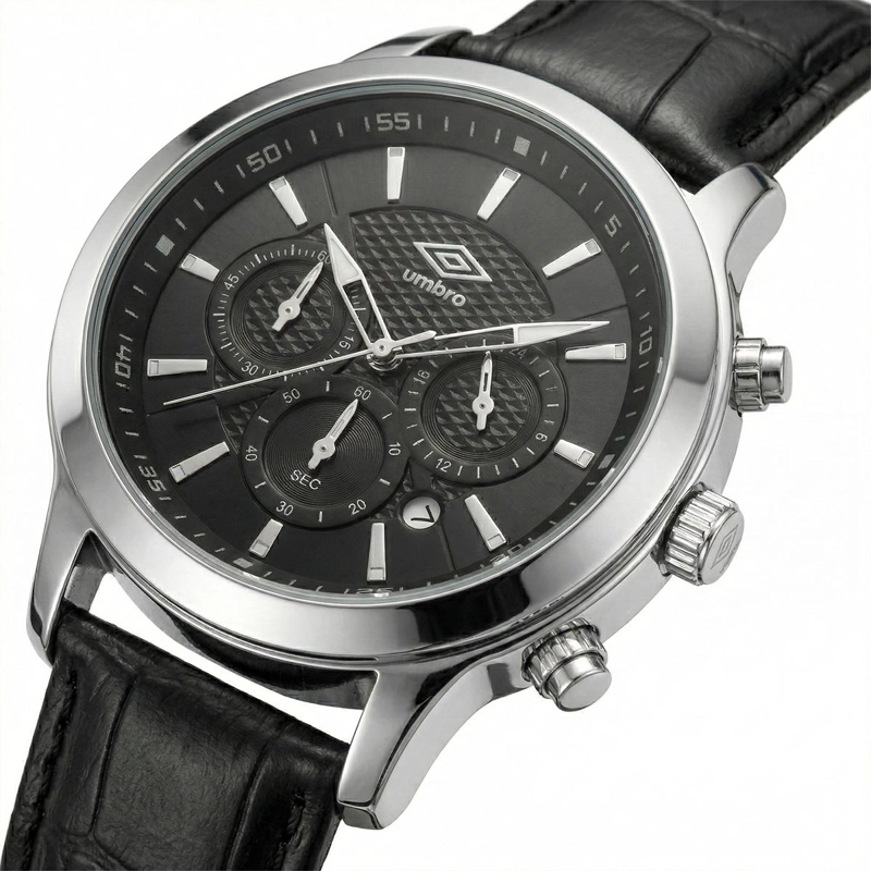 RELOJ ANALOGO HOMBRE UMBRO PLUS NEGRO UMBP-1500-82 - 4