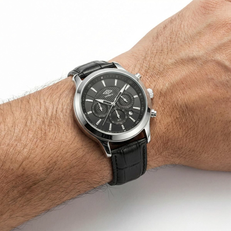 RELOJ ANALOGO HOMBRE UMBRO PLUS NEGRO UMBP-1500-82 - 5