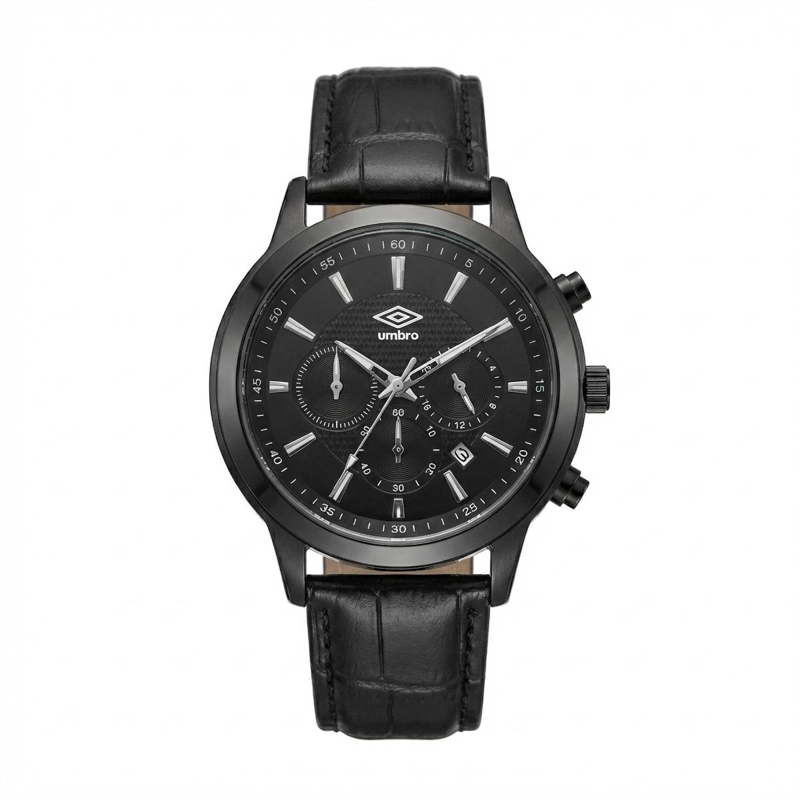 RELOJ ANALOGO HOMBRE UMBRO PLUS NEGRO UMBP-1500-84 - 1