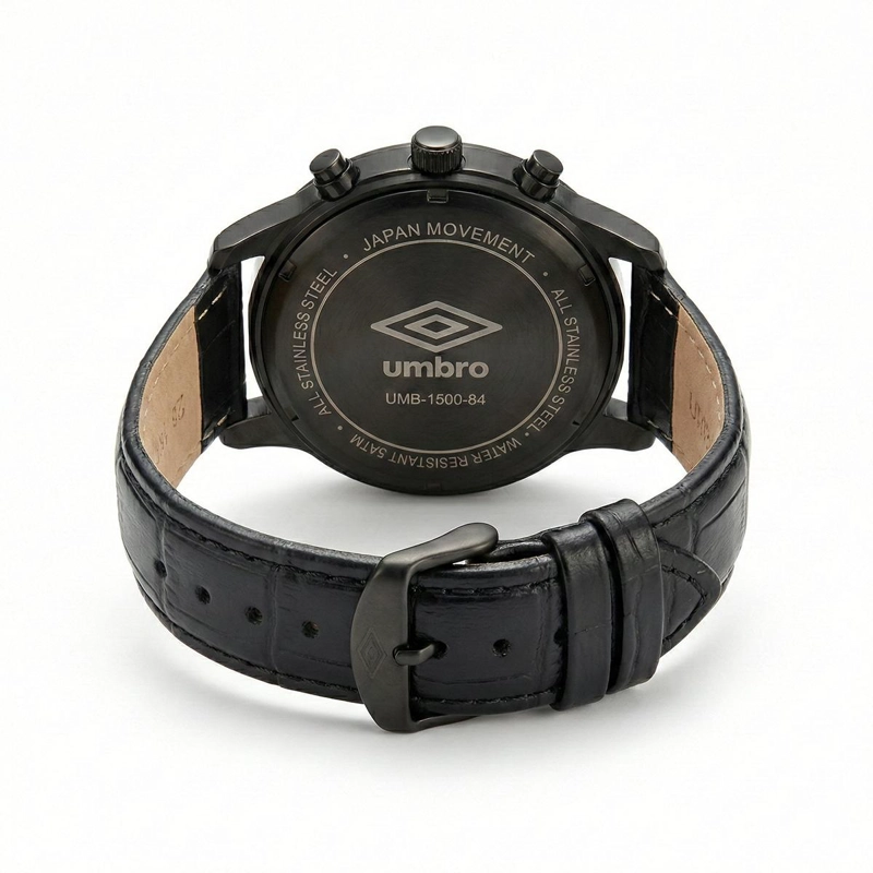 RELOJ ANALOGO HOMBRE UMBRO PLUS NEGRO UMBP-1500-84 - 3