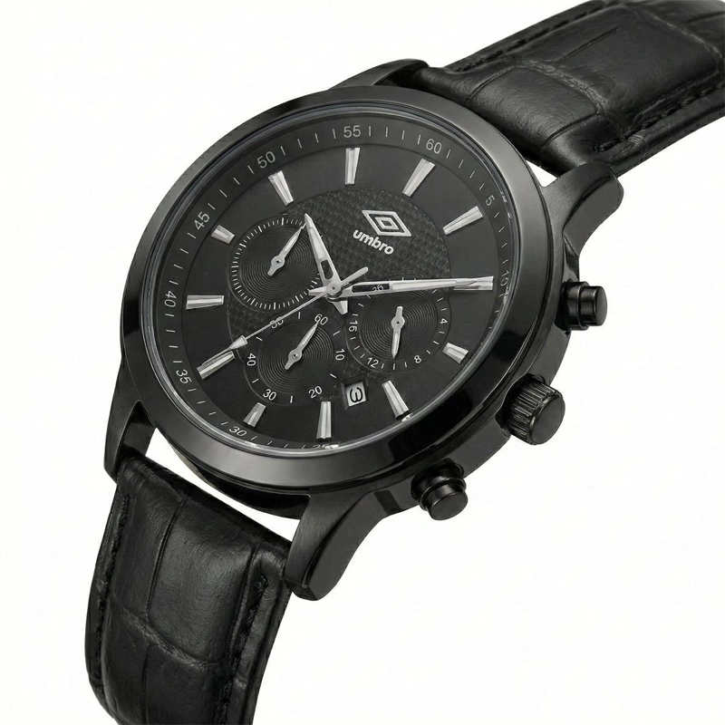 RELOJ ANALOGO HOMBRE UMBRO PLUS NEGRO UMBP-1500-84 - 5