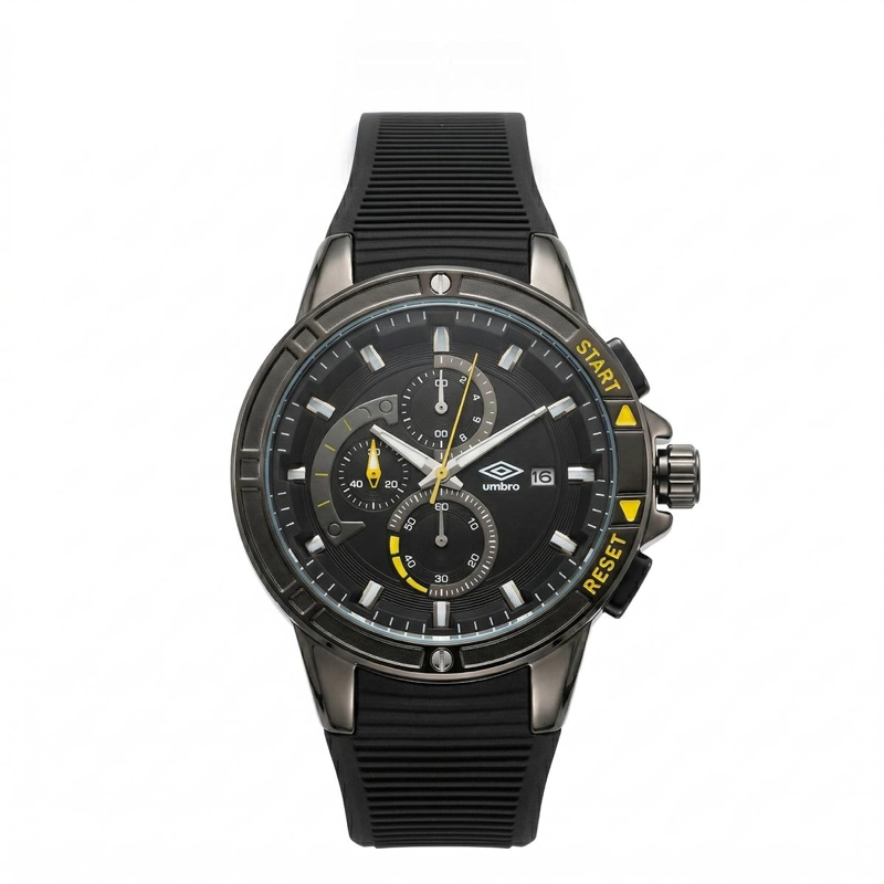 RELOJ ANALOGO HOMBRE UMBRO PLUS NEGRO UMBP-1500-86 - 1