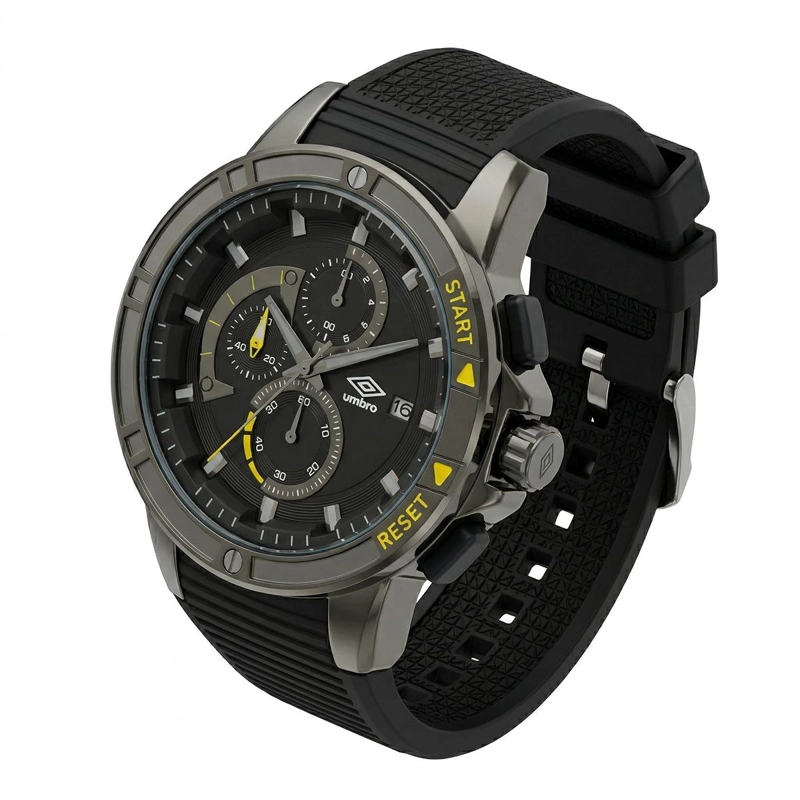 RELOJ ANALOGO HOMBRE UMBRO PLUS NEGRO UMBP-1500-86 - 3