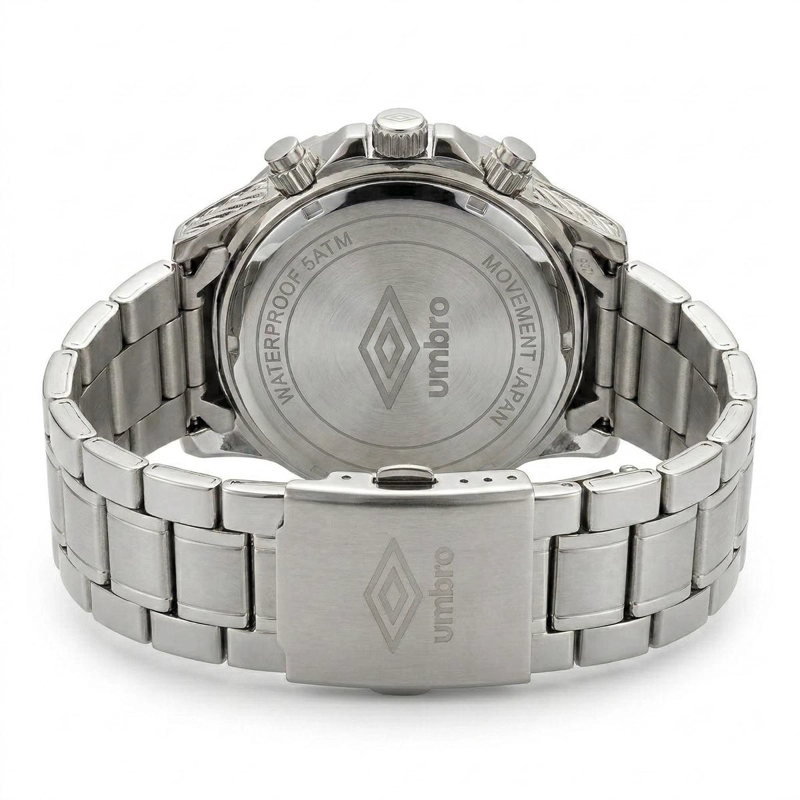 RELOJ ANALOGO HOMBRE UMBRO PLUS PLATEADO UMBP-1500-102 - 3