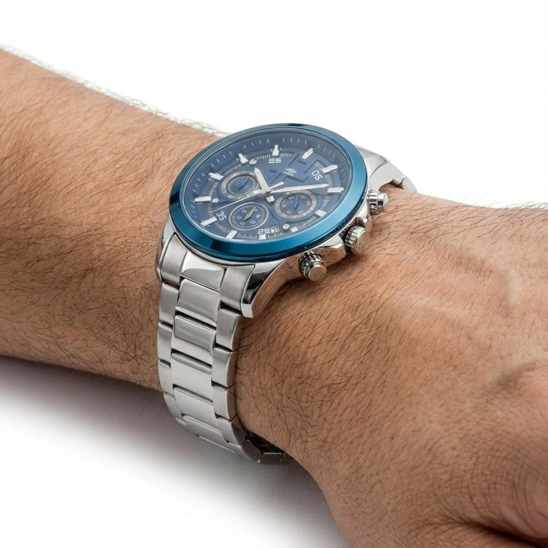 RELOJ ANALOGO HOMBRE UMBRO PLUS PLATEADO UMBP-1500-102 - 4