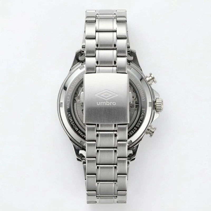 RELOJ ANALOGO HOMBRE UMBRO PLUS PLATEADO UMBP-1500-130 - 3